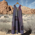 Women's Vintage Patchwork Art Tank Dress artswardrobe