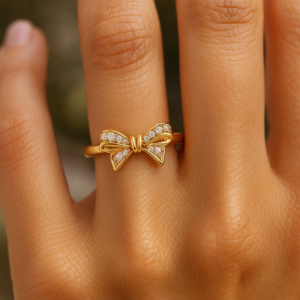 Romantic Gold Ring for Special Moments