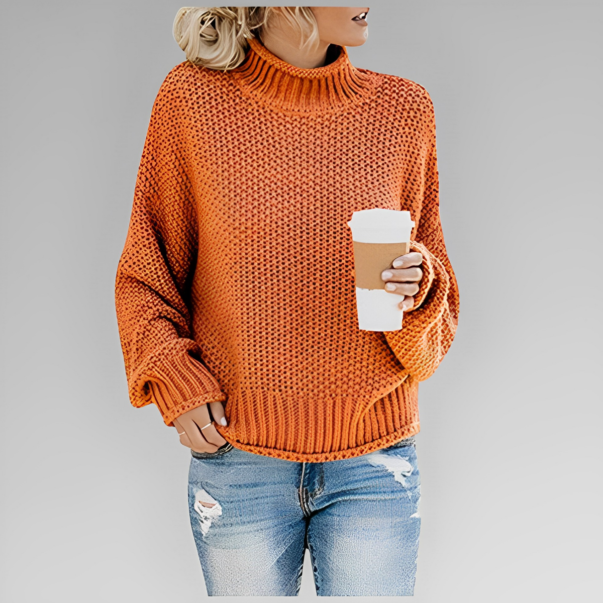 JO | Fashionable and effortless winter sweater