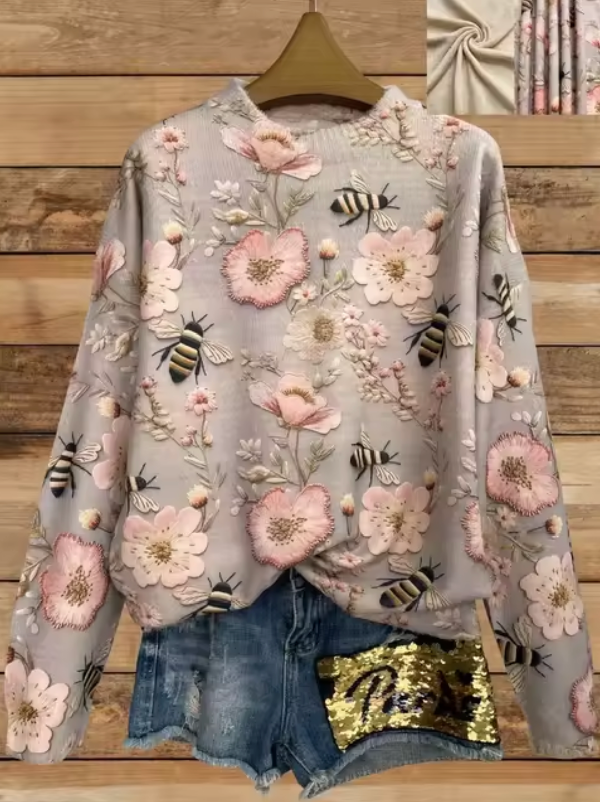 Gracefully Designed Sweater