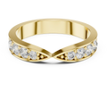 Open Pavé Arc Ring