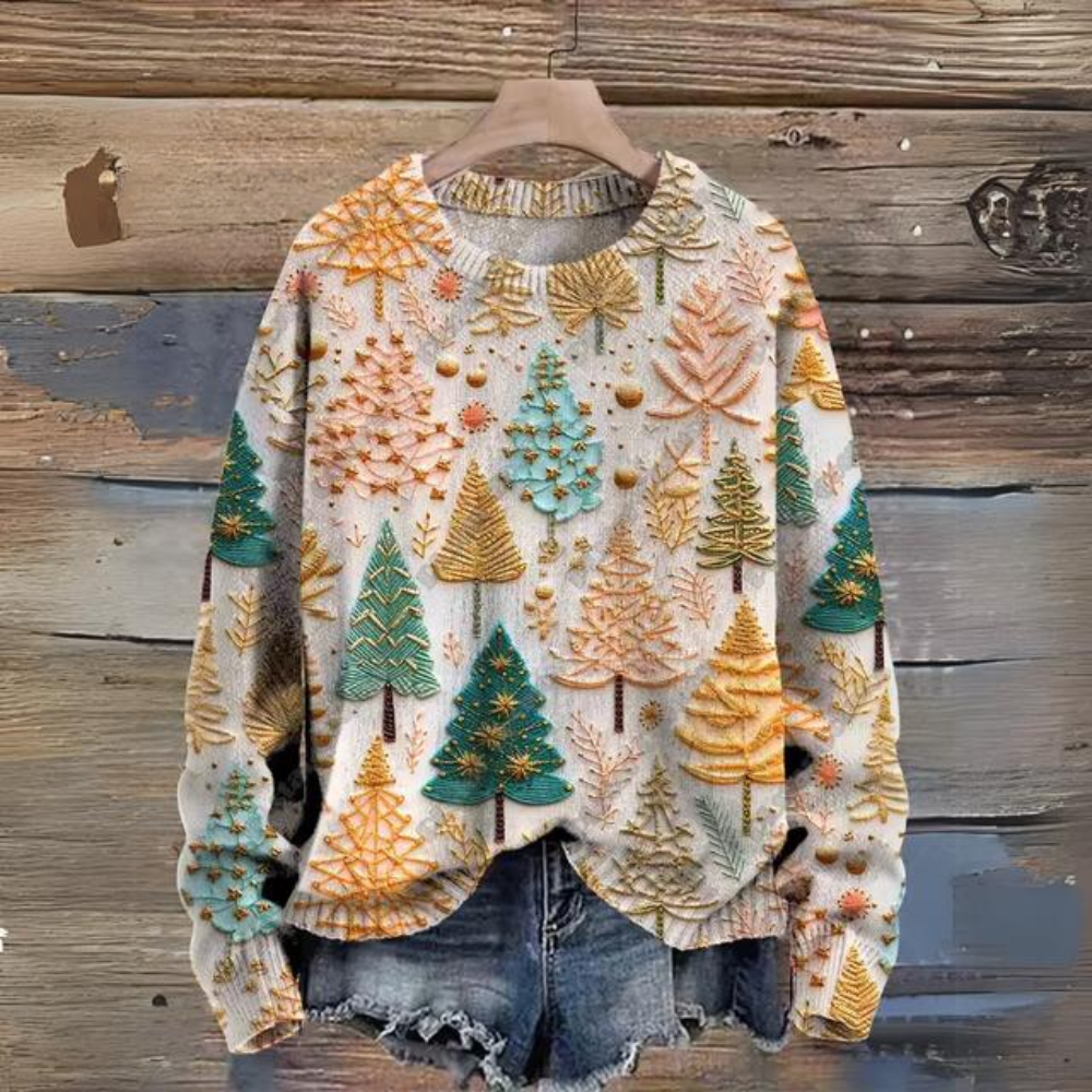 Gracefully Designed Sweater