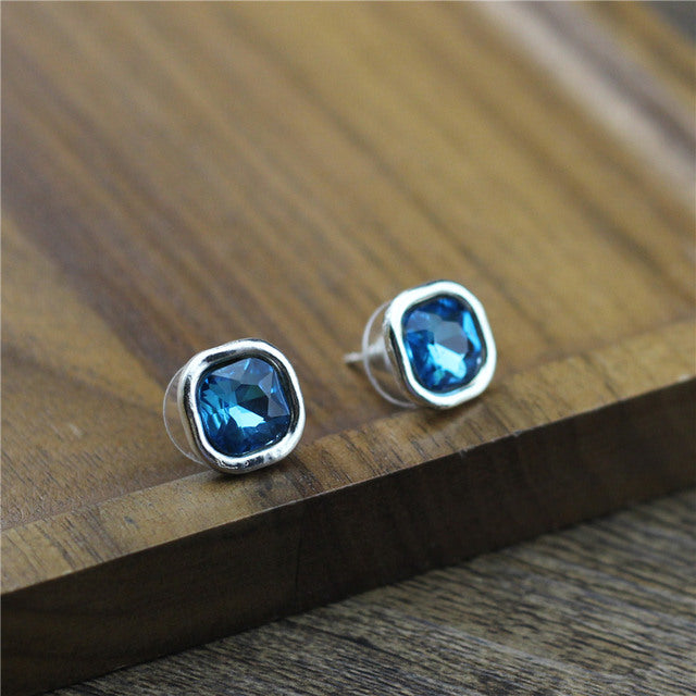Vintage Handmade Silver Earring