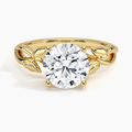 Willow Solitaire Ring