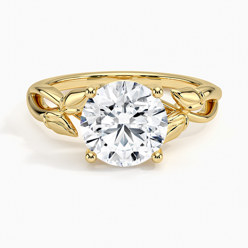 Willow Solitaire Ring