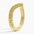 Hudson Engraved Contour Ring
