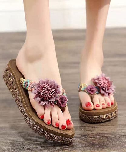 Coffee Holiday Thong Sandals