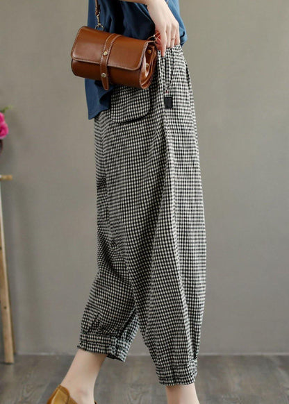 Yellow Pockets Summer Linen Pants
