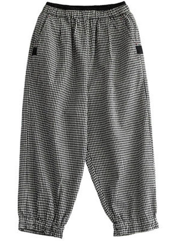 Purple Pockets Summer Linen Pants