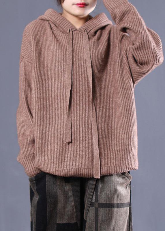 Red Chocolate Knit Fall Knit Top