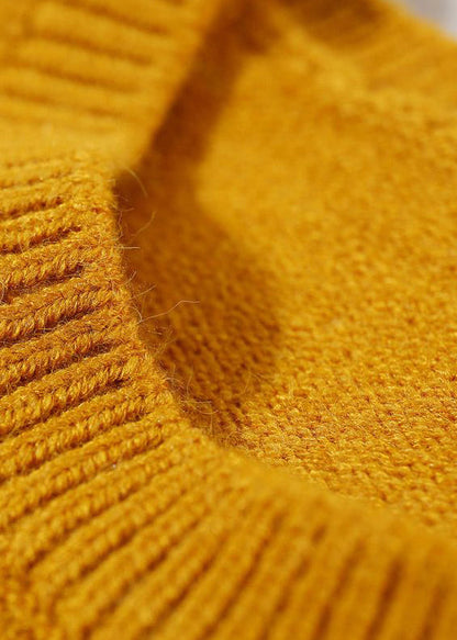 Boutique Yellow Tulle Lace Up Patchwork Knit Baby Dress Two Pieces Set Fall