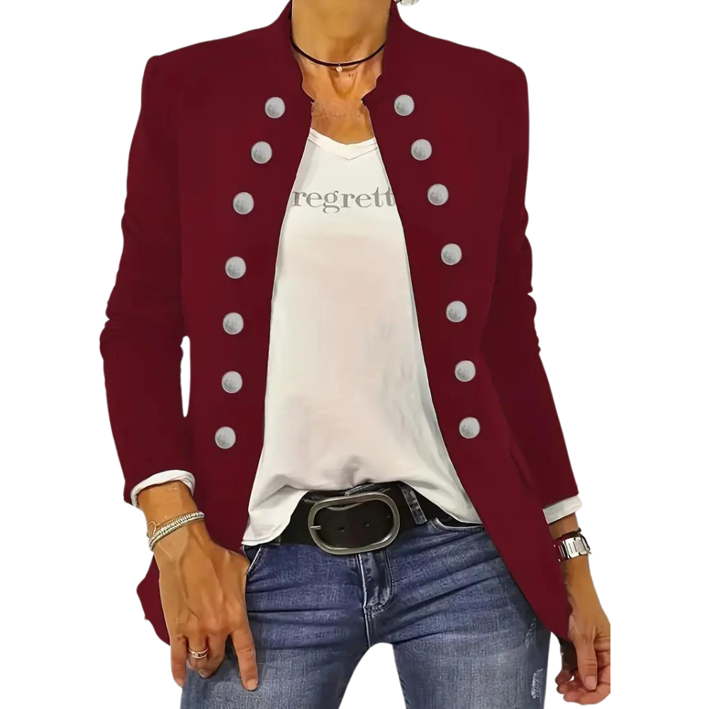 JO | Women's blazer with buttons down the front
