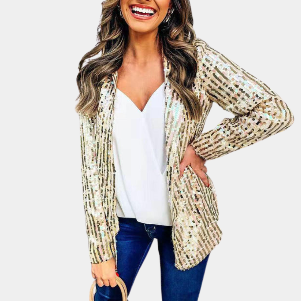 JO | Stylish glitter blazer for women