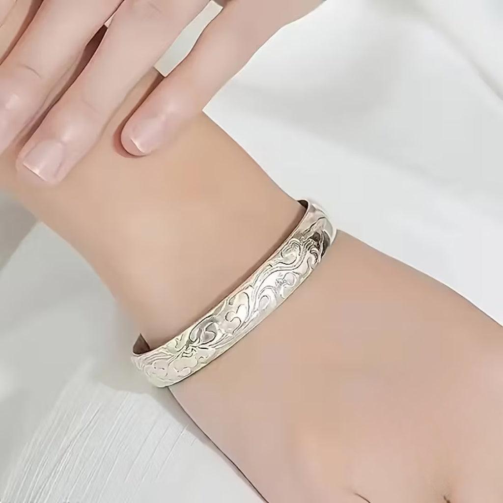 Delicate Artisan Silver Bracelet