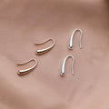 Vintage Drop Gold & Silver Earrings