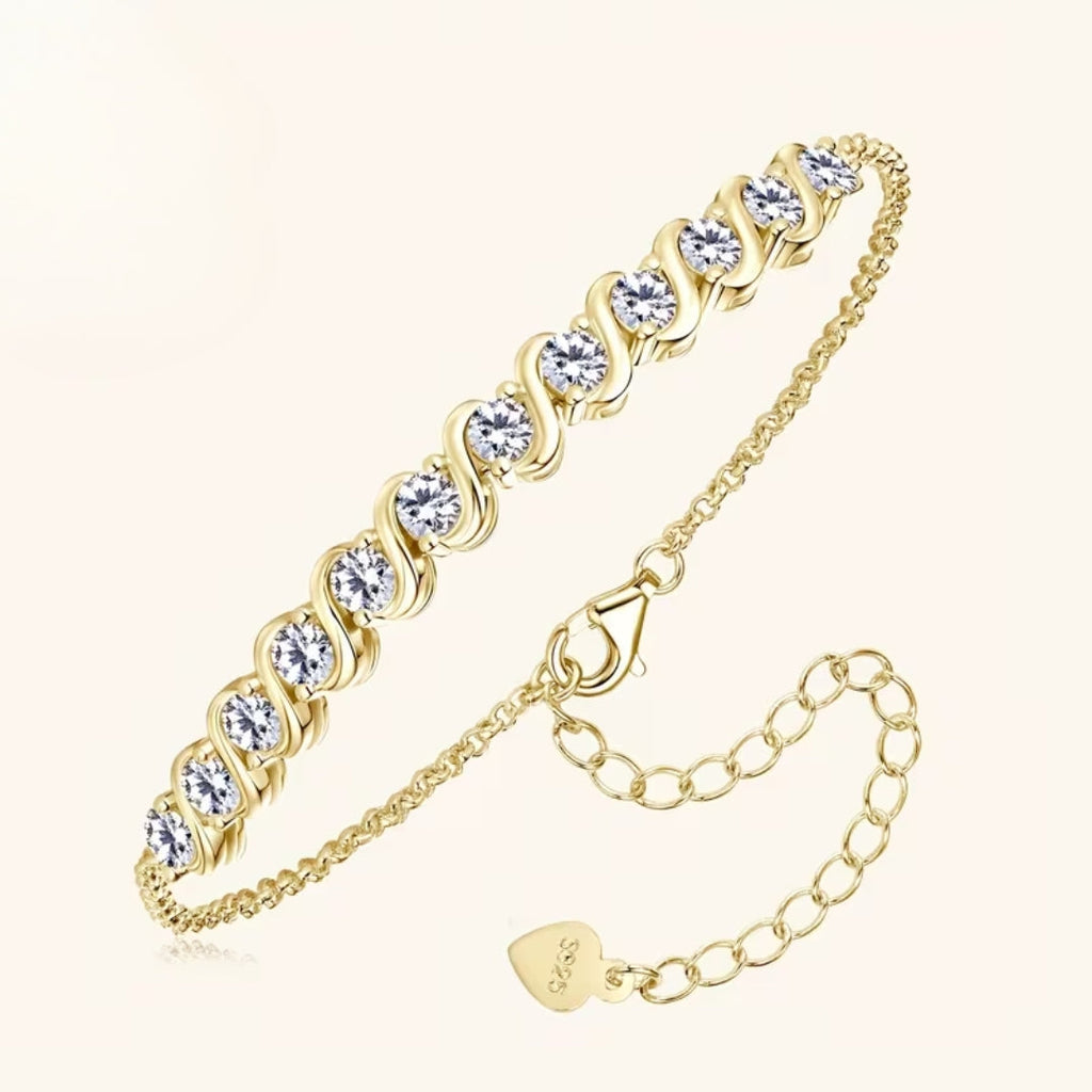 Round Crystal Trail Bracelet