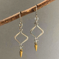 Vintage Open Mechanical Earrings