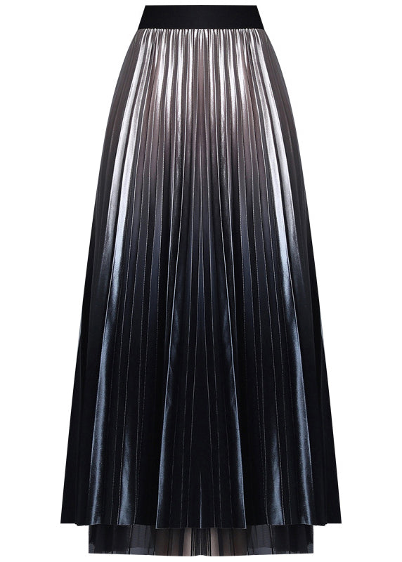 Champagne Tulle Patchwork a Line Fall Wear on Both Sides Skirts