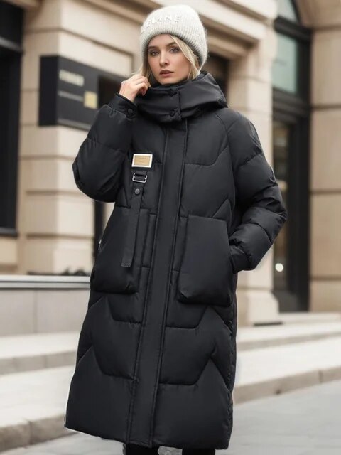 JO | extended puffed jacket