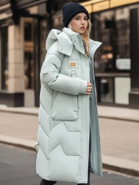 JO | extended puffed jacket