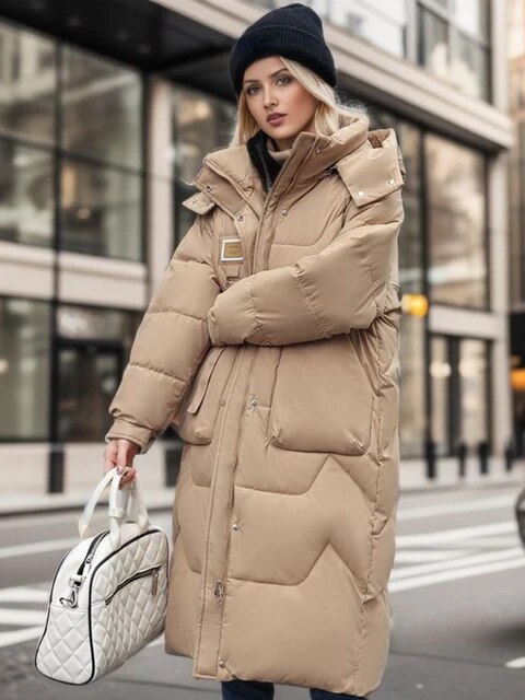 JO | extended puffed jacket