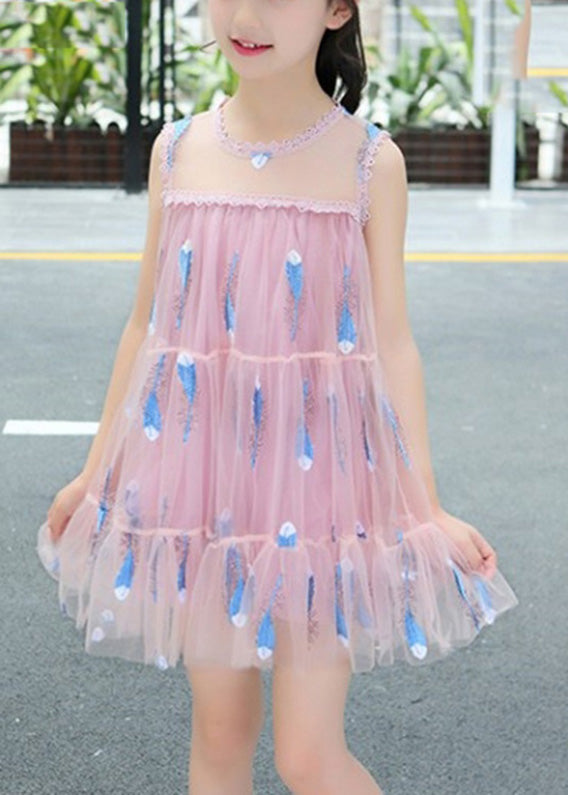 White O-neck Sequins Patchwork Tulle Mid Dress Summer