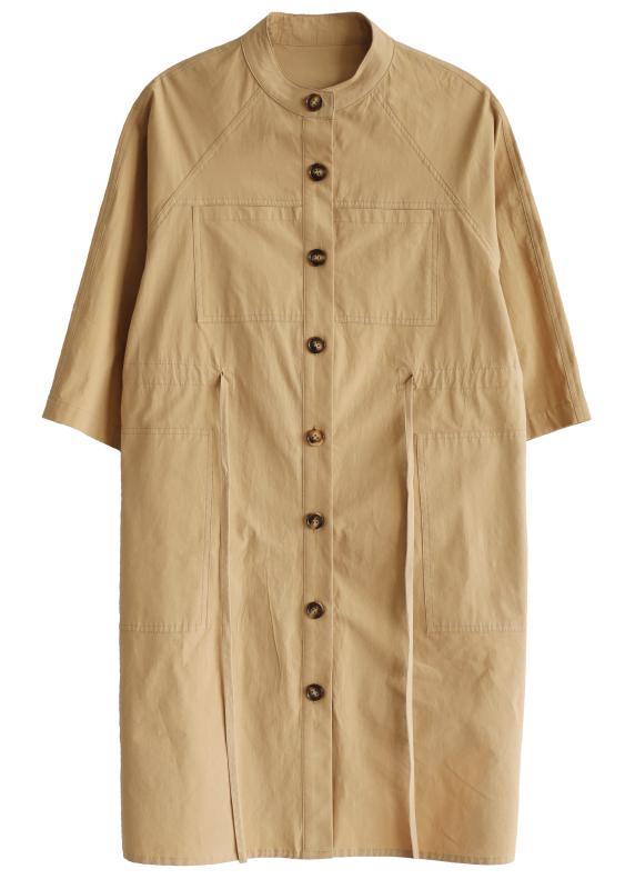 Button Down Holiday Cotton Dress