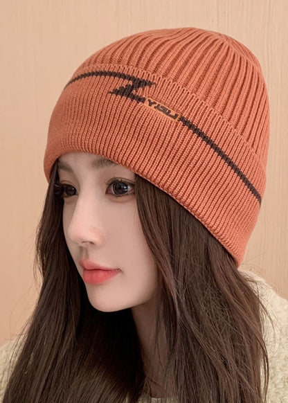 Grey Thick Knitted Cotton Bonnie Hat