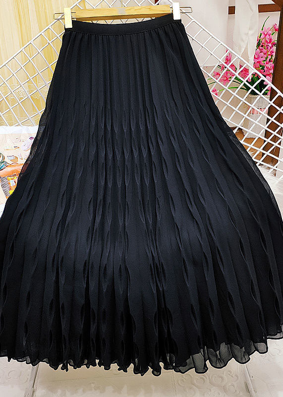 Green Wrinkled Exra Large Hem Tulle Skirts Summer
