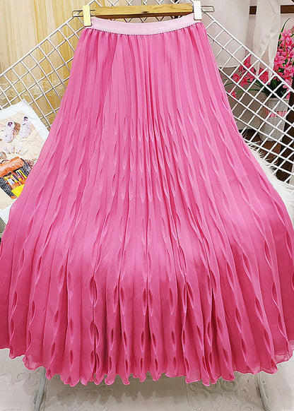 Green Wrinkled Exra Large Hem Tulle Skirts Summer