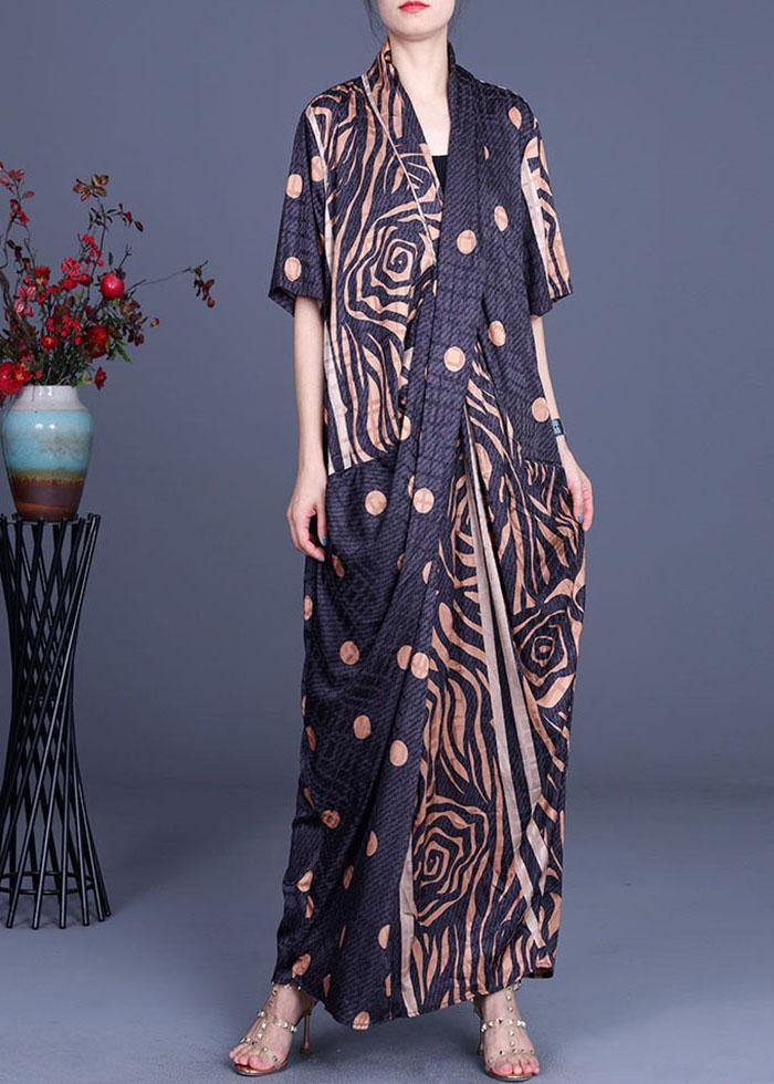 Cross Design Chiffon Dresses Summer