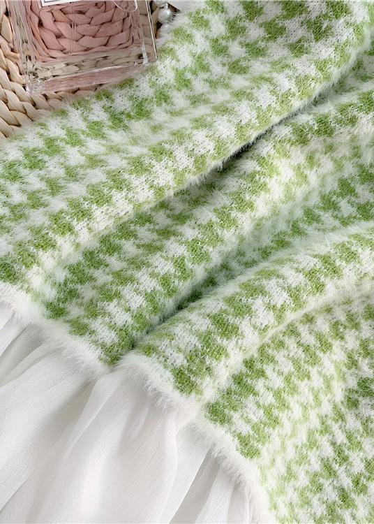 Patchwork Sweater Outfits Design Mujer O Neck Knit Dress