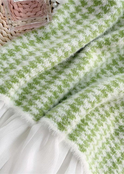 Patchwork Sweater Outfits Design Mujer O Neck Knit Dress