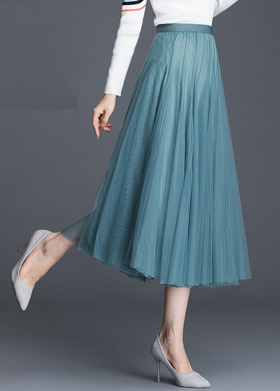 Fine Pleated Fall Winter Tulle Skirts