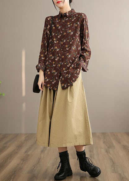 French Grey Clothes for Elastic Waist Art Spring Dresses