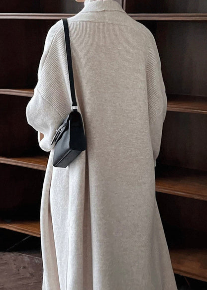 Grey Cozy Knit Two Piece Set Turtleneck