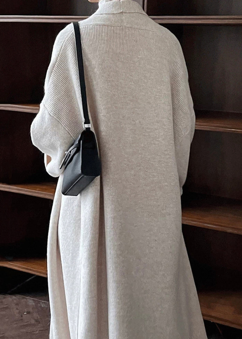 Grey Cozy Knit Two Piece Set Turtleneck