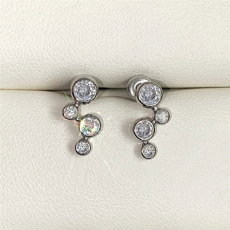 Romantic Silver Earring for Special Moments