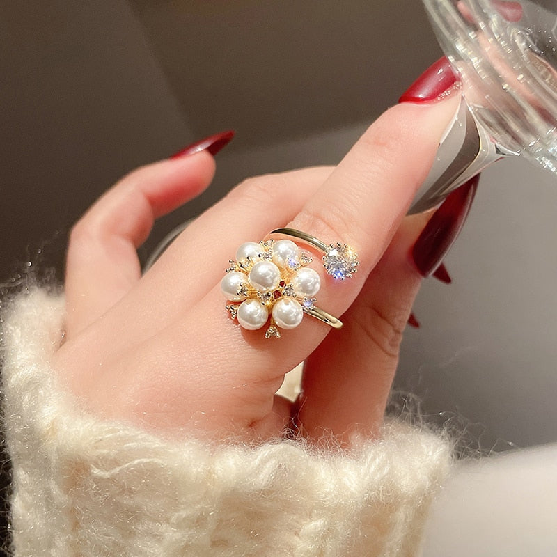 Charming Pearl Ring for Any Occasion