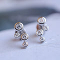 Romantic Silver Earring for Special Moments