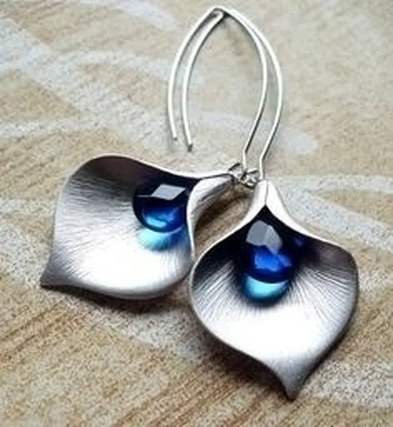 Vintage Handmade Silver Earring