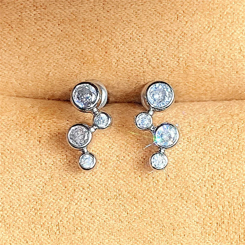 Romantic Silver Earring for Special Moments