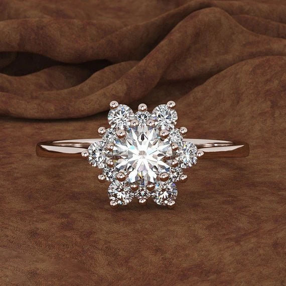 Delicate Artisan Gold Ring