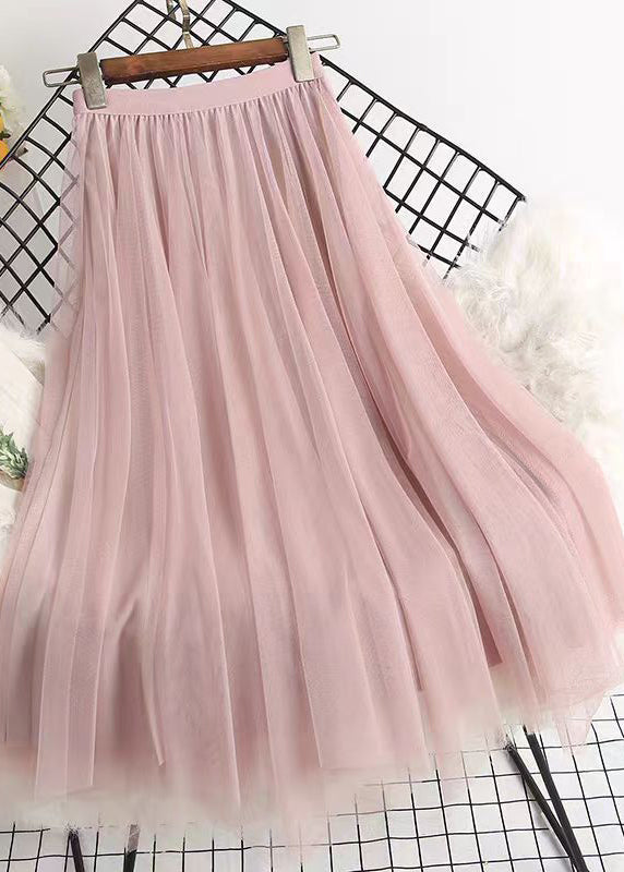 Italian Black Sequins Wear on Both Sides Asymmetrical Tulle Skirts Spring