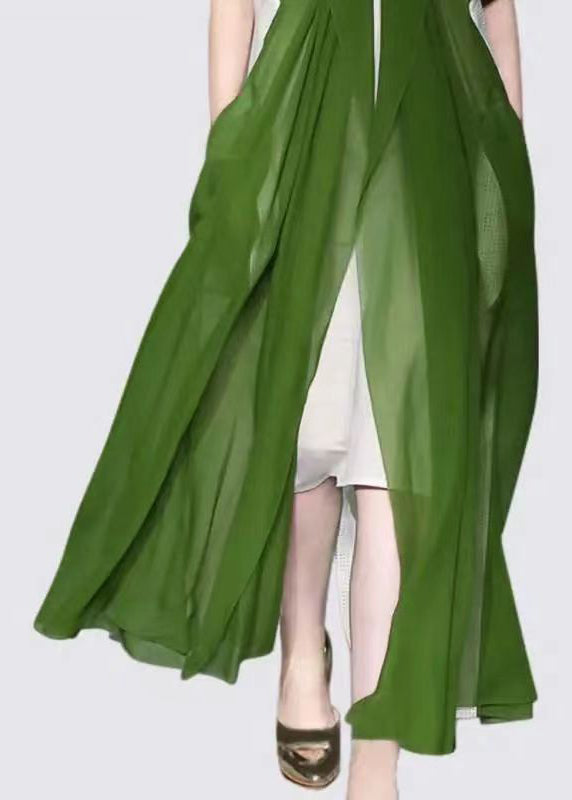 Italian Brown Silk Dress Long Sleeves