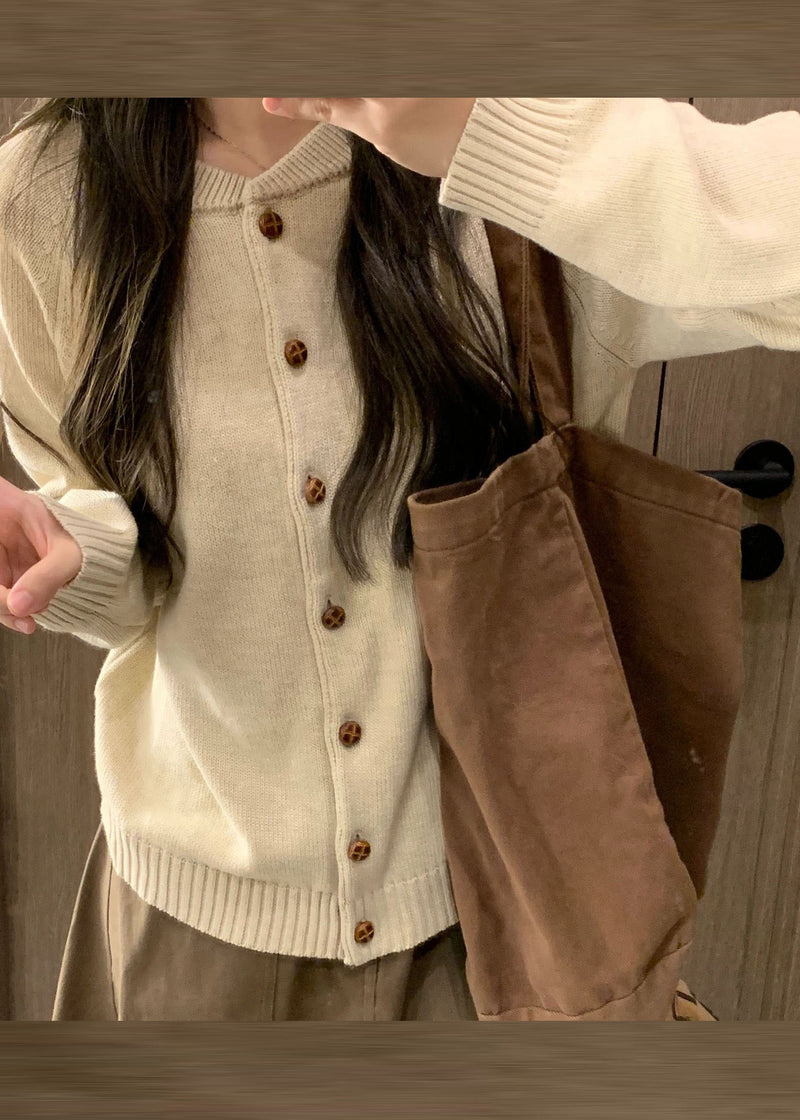 Italian Plaid Waistcoat and Sweaters Two Piece Set Fall