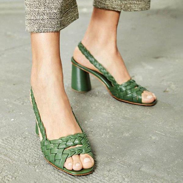 KS | High Heels Vintage Sandals
