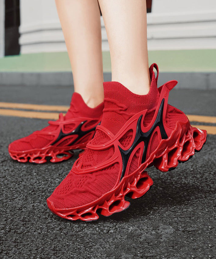 Leisure Blue Mesh Breathable Sports Shoes