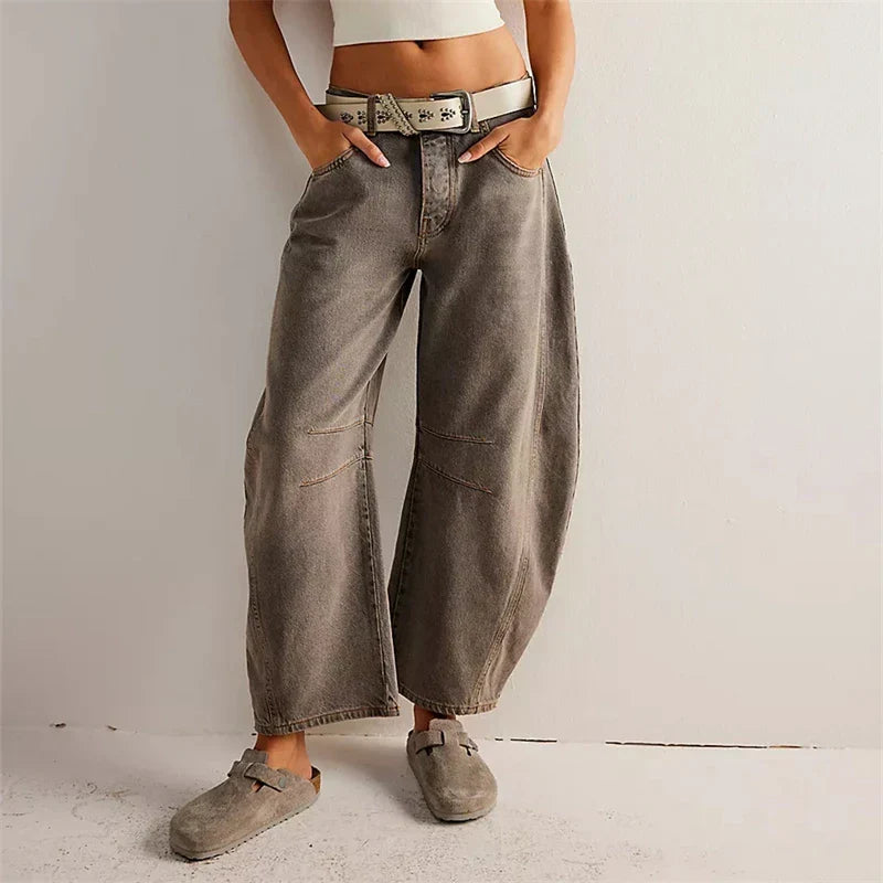 KS | Relaxed tapered cargo jeans
