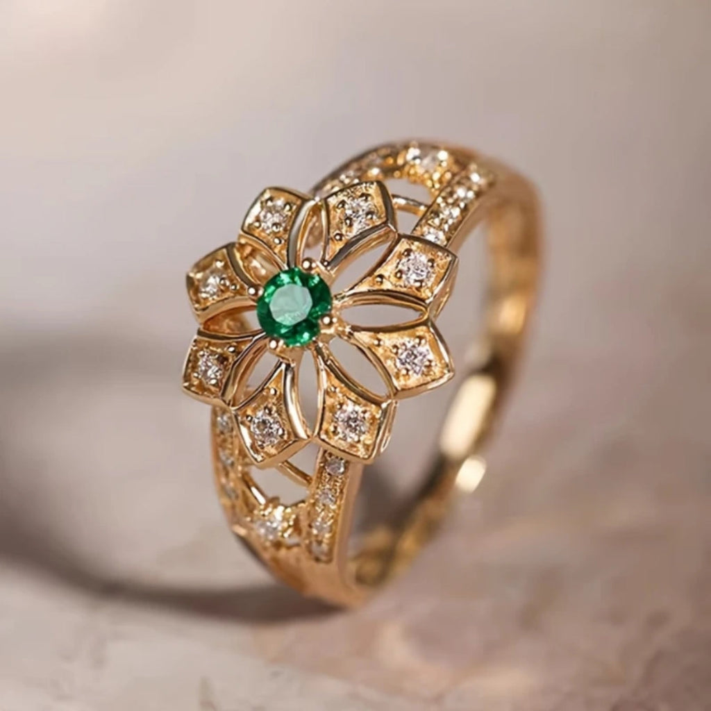 Beautiful Gold Ring with Unique Style